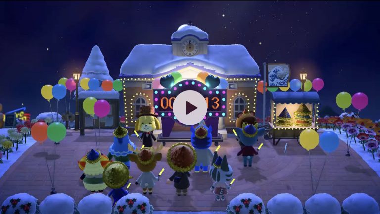 [動森] 2020→2021跨年